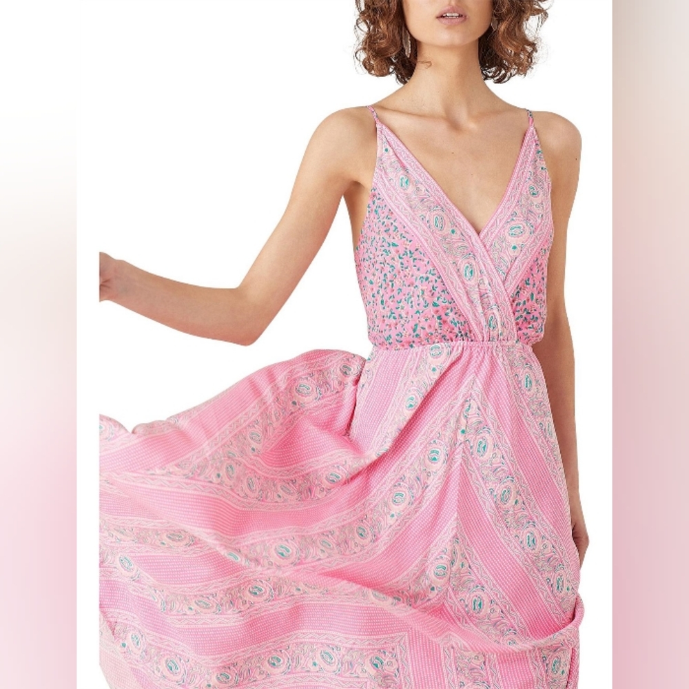 TIGERLILY Malia Pink Floral Maxi Dress RRP$249 - Picture 3 of 16